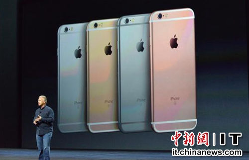 蘋果推iPhone 6S：支持3D Touch技術(shù) 25日中國發(fā)售